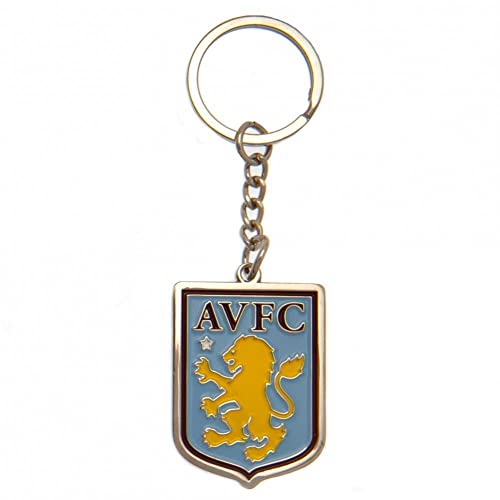 Aston Villa F.C. Aston Villa FC Crest Keyring - Claret - One Size...
