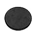 PAITITI 10.5 Inch Silent Portable Practice Drum Pad Round Shape with Carrying Bag Black Color