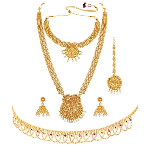 Image of Peora Bridal Jewellery Set Gift for Women
