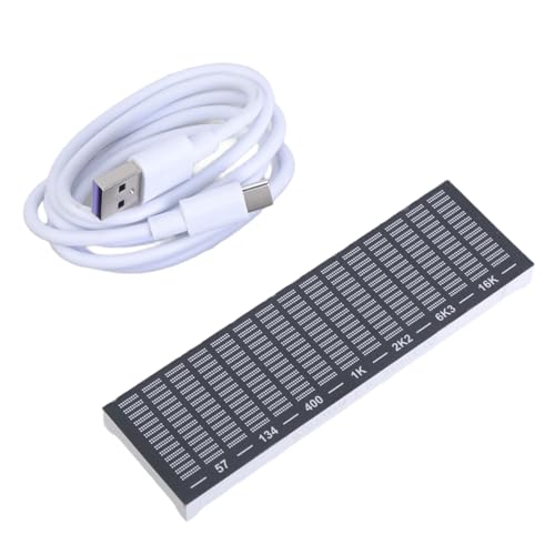 Rdxanc Visualizadores de sonido LED de espectro musical de 20 Hz a 25 KHz controlados por voz para sala de juegos y decoración de coche