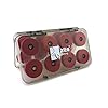 Zite Fishing Vorfach-Aufwickler-Box Angeln – 16 Schaumstoff Schnuraufwickler für Vorfächer & Rigs in Depot-Case
