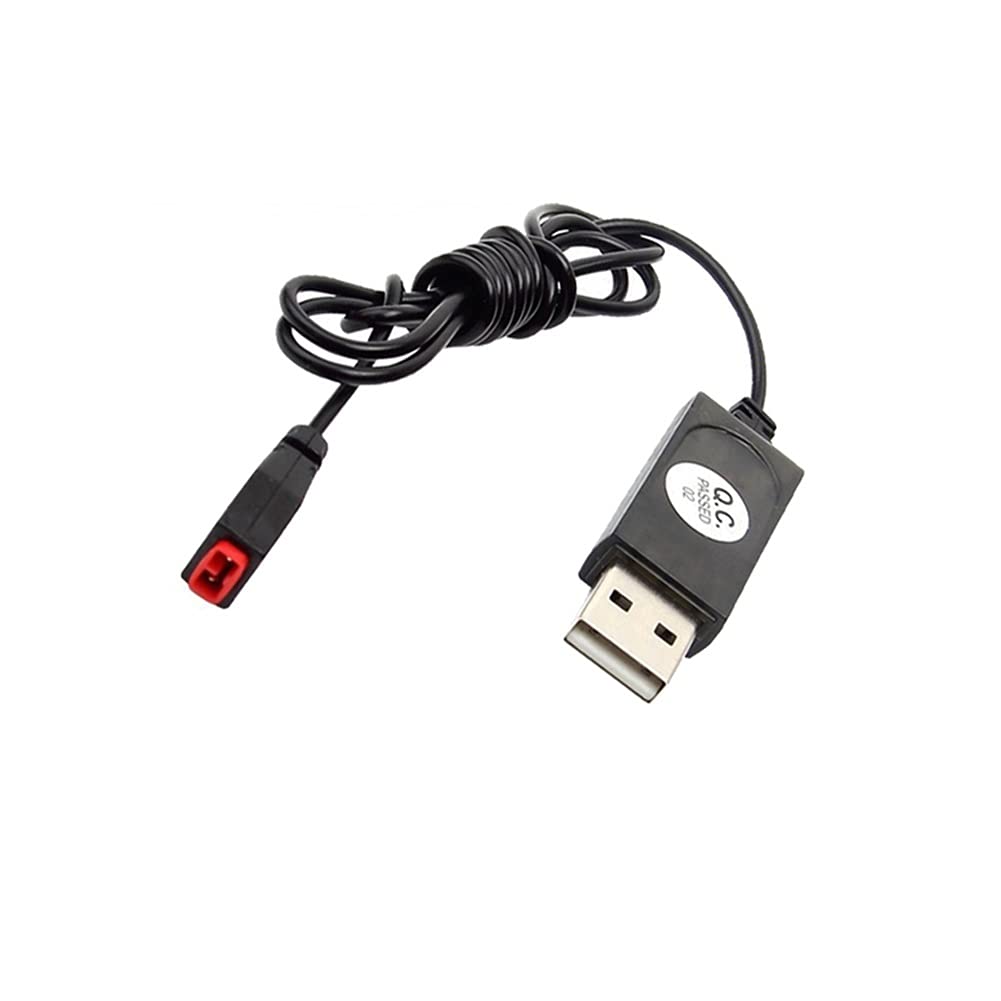 LZYY drone accessories RC Quadcopter Replacement Battery USB Charger Accessory For SYMA X5UW RC Drone X5UW Battery USB Charging Cable Spare Part (Color : 1PCS USB Charger)