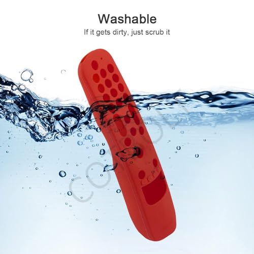 Image of Silicone Protective Case Cover Compatible with LG AN-MR21GA MR22GA MR23GA Magic Remote Shockproof for LG Smart TV Remote 2021 2022 2023 Protective Skin Waterproof Anti-Lost (Blue)