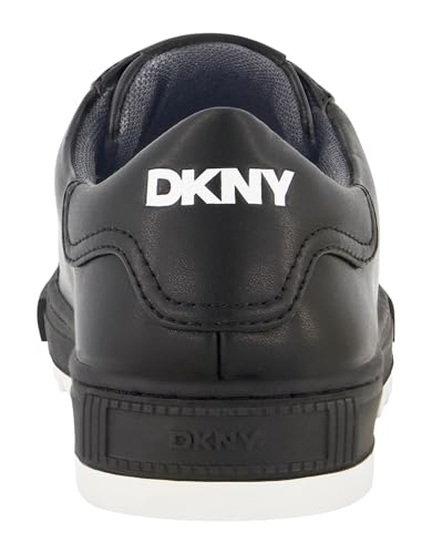 DKNY Men's Two-Tone Sawtooth Sole Round Toe Shape Lace-up Sneakers2