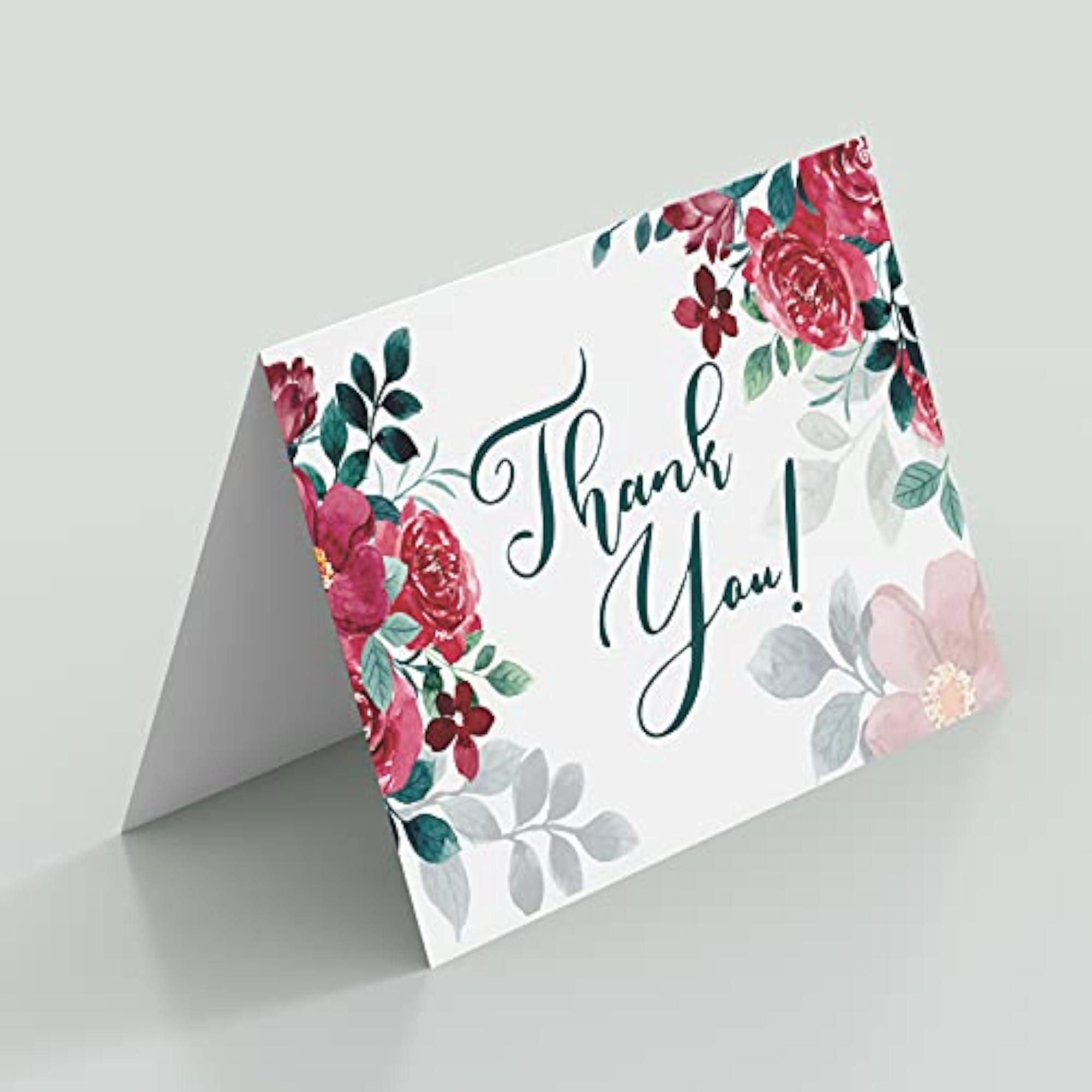 Thank You Cards for Small Business, Floral Design