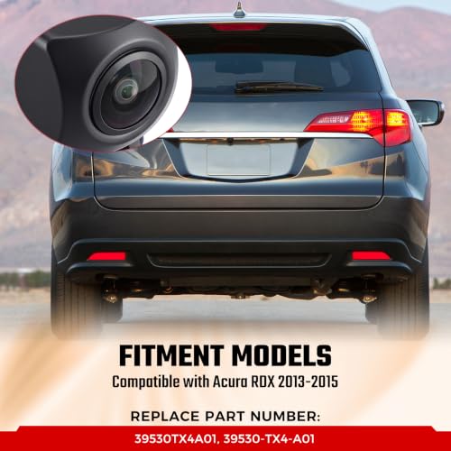 Image of 39530-TX4-A01 Rear View Backup Camera Fit for Acura RDX 2013-2015