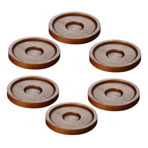 Sous-verres bois antidérapants pour boisson et protège-table de buffet - 2