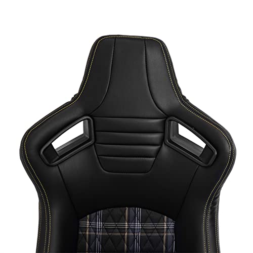 Asiento GT con respaldo ajustable bilateral y correderas para coche 6