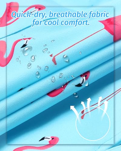 Mens Swim Trunks with Compression Liner,7 Inch Quick Dry Swim Shorts, Board Shorts,Beach Swimwear4