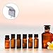 FOMIYES 4pcs Portable Storage Bag Travel Organizer for Six Bottles Compact Felt Pouch for Essential Oils for Home and Outdoor Use