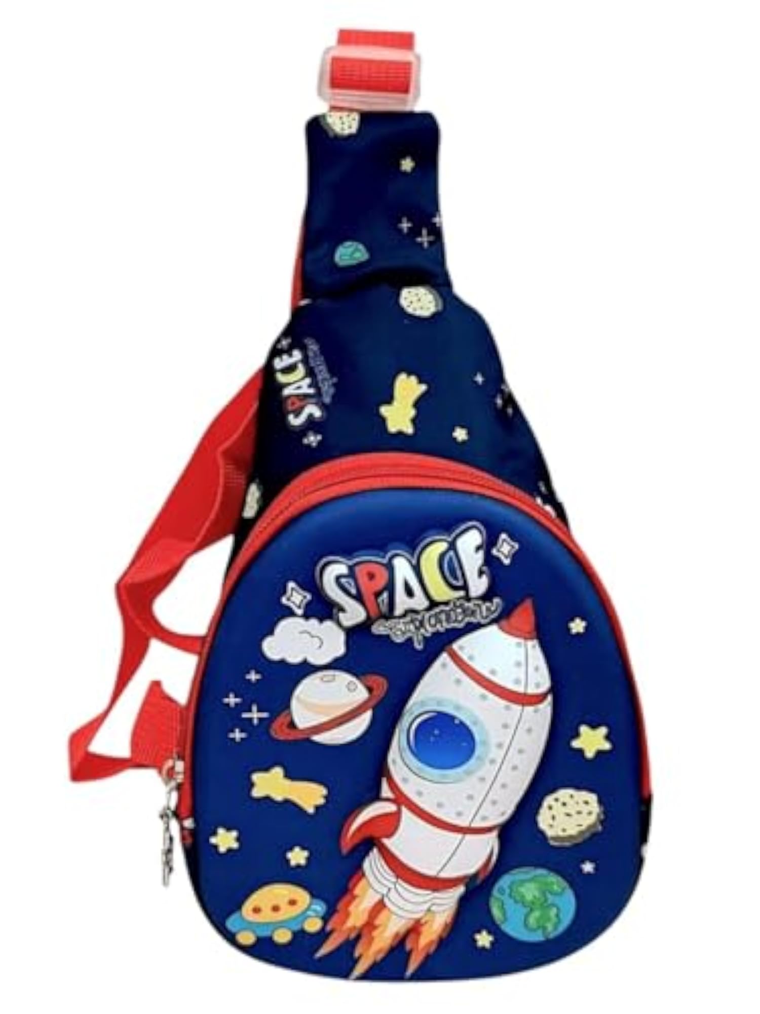 Kids Chest Bag Cartoon Print Bag for Kids, Fun Design