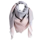 Mehrfarbiger übergroßer mehrschichtiger Schal mit Fransen an den Enden. Groß genug, um als Schal getragen und als Kniedeckenüberwurf verwendet zu werden.