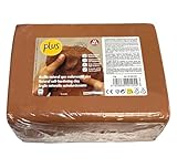 Sio2 Plus - Argilla autoindurente da modellare, 5 kg, colore: terracotta