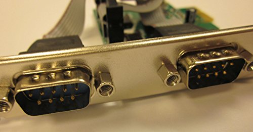 SYBA SI-PEX15037 2 Serial Ports PCI-e Controller Card with Low Profile Bracket, 1988191 - Image 4