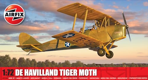 Airfix A02106A de Havilland Tiger Moth Model Building Kits