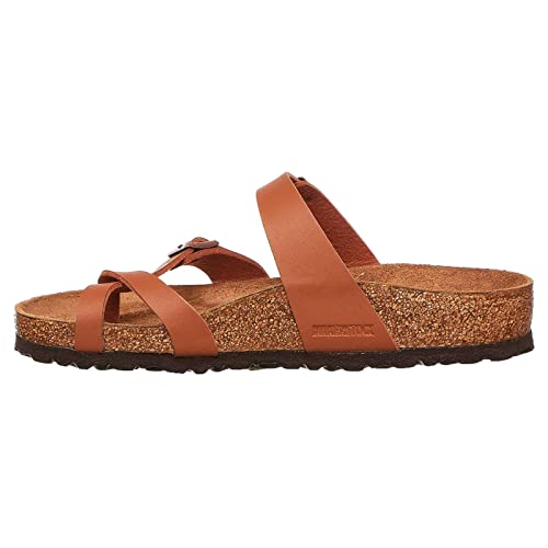 Birkenstock Unisex Mayari Birko-Flor Ginger Brown Sandals 7 W / 5 M US
