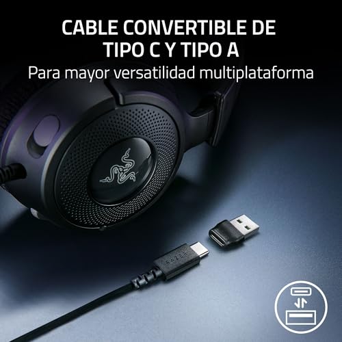 Razer Kraken V4 X auriculares gaming para jugar en consolas y móviles 6