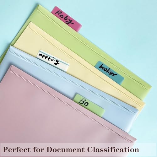 Image of ELII 900 PCS Book Tabs 2 Inch Sticky Index Tabs, Colored Page Markers | Repositionable Tags,Reading Tabs,Self Adhesive Tape Flags for Books, Binders, Notebook and File Folders,Smooth Writing