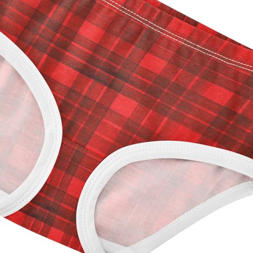 Organic Cotton Panties Underwear Moisture Wicking Breathable Underwear for Girls in Sizes 2T,3T, 4T, 5T, 6Y and 8Y4