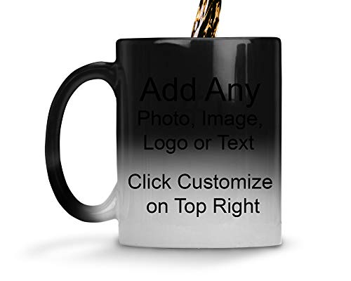 DIY Custom Personalized Photo Picture and/or Text Coffee 11 and 15 Ounce Mugs
