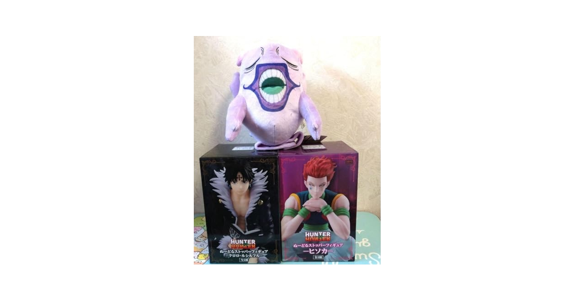HUNTER x HUNTER ヒソカ クロロ ぬーどるストッパーセット Amazon | HUNTER×HUNTER ぬーどるストッパーフィギュア クロロ