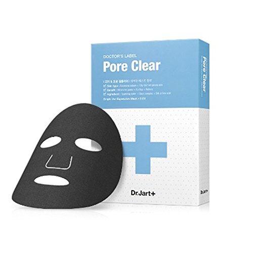 Dr.Jart+ Doctor's Label Pore Clear Facial Mask 25g / 0.9oz x 5ea