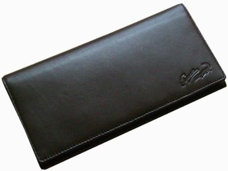 Amazon クロコダイル Crocodile 本革 ブランド財布 ラムスキンメンズ長財布 男性財布 ブラック Crocodile クロコダイル 財布