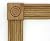 3/4" x 3 1/2" x 3 1/2" Oak Rosette Bullseye Plinth Blocks, Hardwood (4)