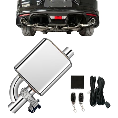 Valvetronic Exhaust Cutout 2.5 Inch Electric Exhaust Valve Muffler Cat Back Exhaust System Kit