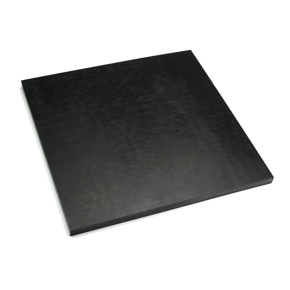 Schwarze POM-Platte, 3–30 Mm Dick – Ultrastarker Polyoxymethylen-Kunststoff For Automobil-, Maschinen- Und Heimwerkerprojekte – 300 X 300 Mm (1 Stück) – Hohe Verschleißfestigkeit(10mm Thickness)