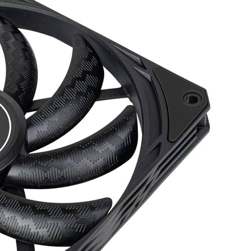 Image of Silverstone SST-AS140B High Performance 140mm Slim Fan with Full Range PWM