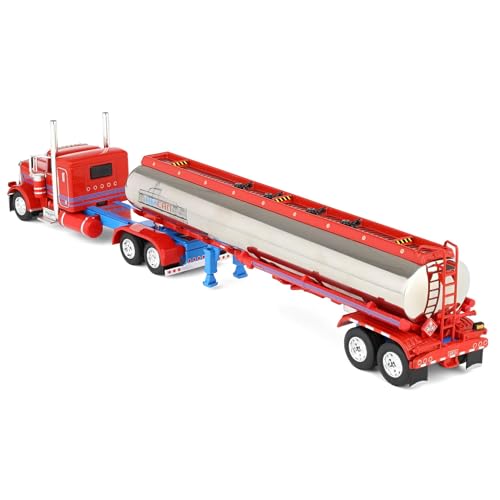 First Gear Peterbilt 389 1:64 con Trailer Heil Fuel Tanker miniatura 4