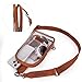Wrangler Crossbody Clear Sling Bags for Women Stadium Approved Cross Body Purse with Detachable Strap for Sports Events Concerts WG87-226BR