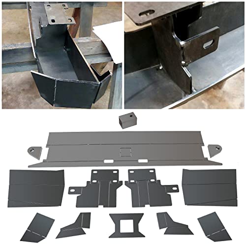Image of ECOTRIC DIY Rear Bumper Kit Metal Compatible with 84-01 Jeep Cherokee XJ