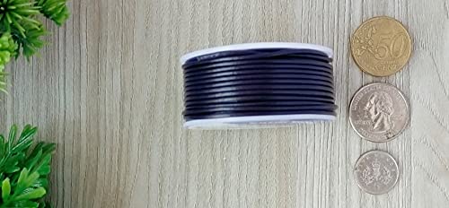 Cords Essentials Round Genuine Leather String Cord, Rope for Jewelry Making Necklaces, Bracelets, Kumihimo Braiding, Wraps - Image 3