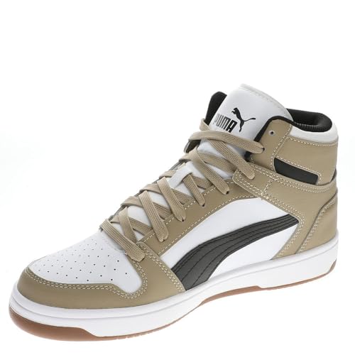 Image of PUMA Rebound Layup SL Men's Sneaker, 10 D(M) US, Oak-Black-White-Gum