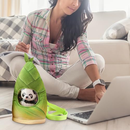 Panda en peluche de salon et chambre : décoration portable de table - 6