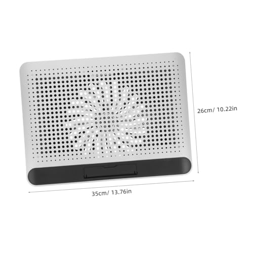 Base para portátiles con doble ventilador y aluminio SEWACC miniatura 2