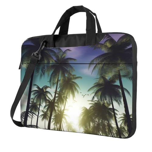 Bolso para portátil KHiry con diseño de palmeras miniatura 1