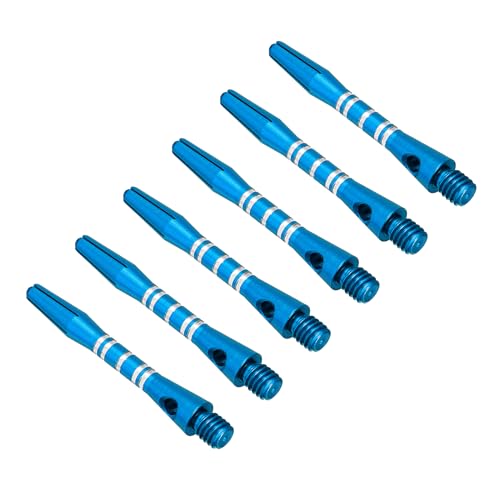 Tiges de fléchettes 35 mm aluminium bleu PATIKIL filetage 2BA accessoire pointe acier