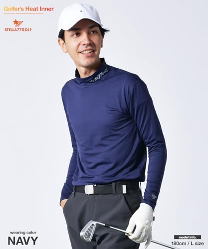 Amazon | [RELATION] 裏起毛GOLFハイネックインナー チャコール M