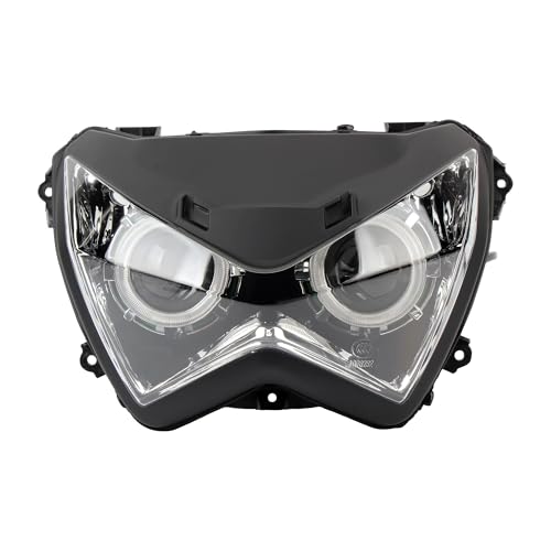 Phares moto LED Kawasaki Z800 Z250 pour remplacer un éclairage d'origine faible