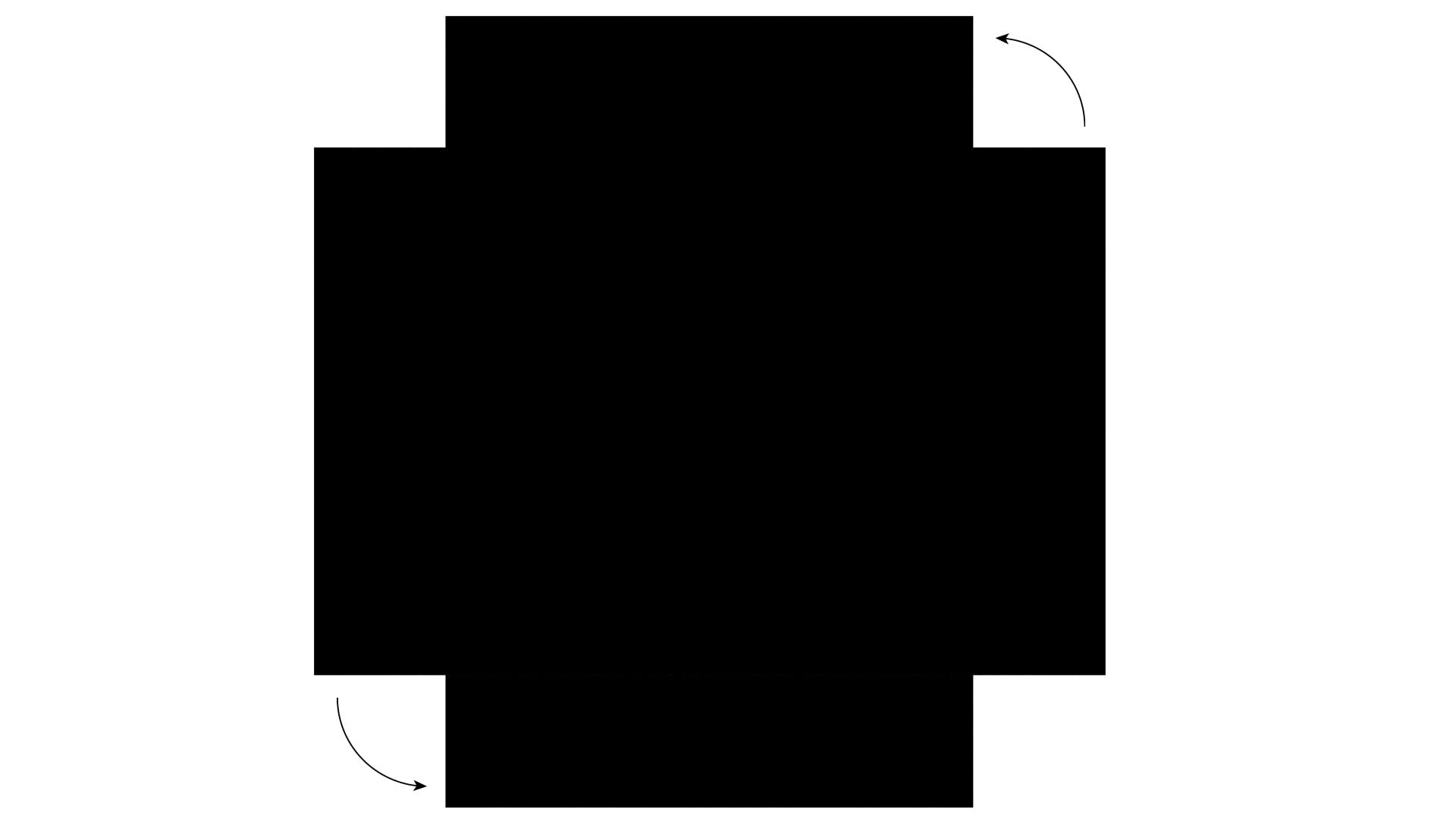 ALLboards Rahmenloses SLIMboard - Kreideoberfläche - 90x60 cm + GRATIS