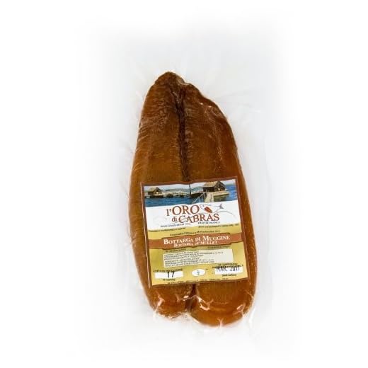 Cesti Natalizi: di moda i prodotti tipici regionali 11 Bottarga di Muggine, Cabras, +- 100g