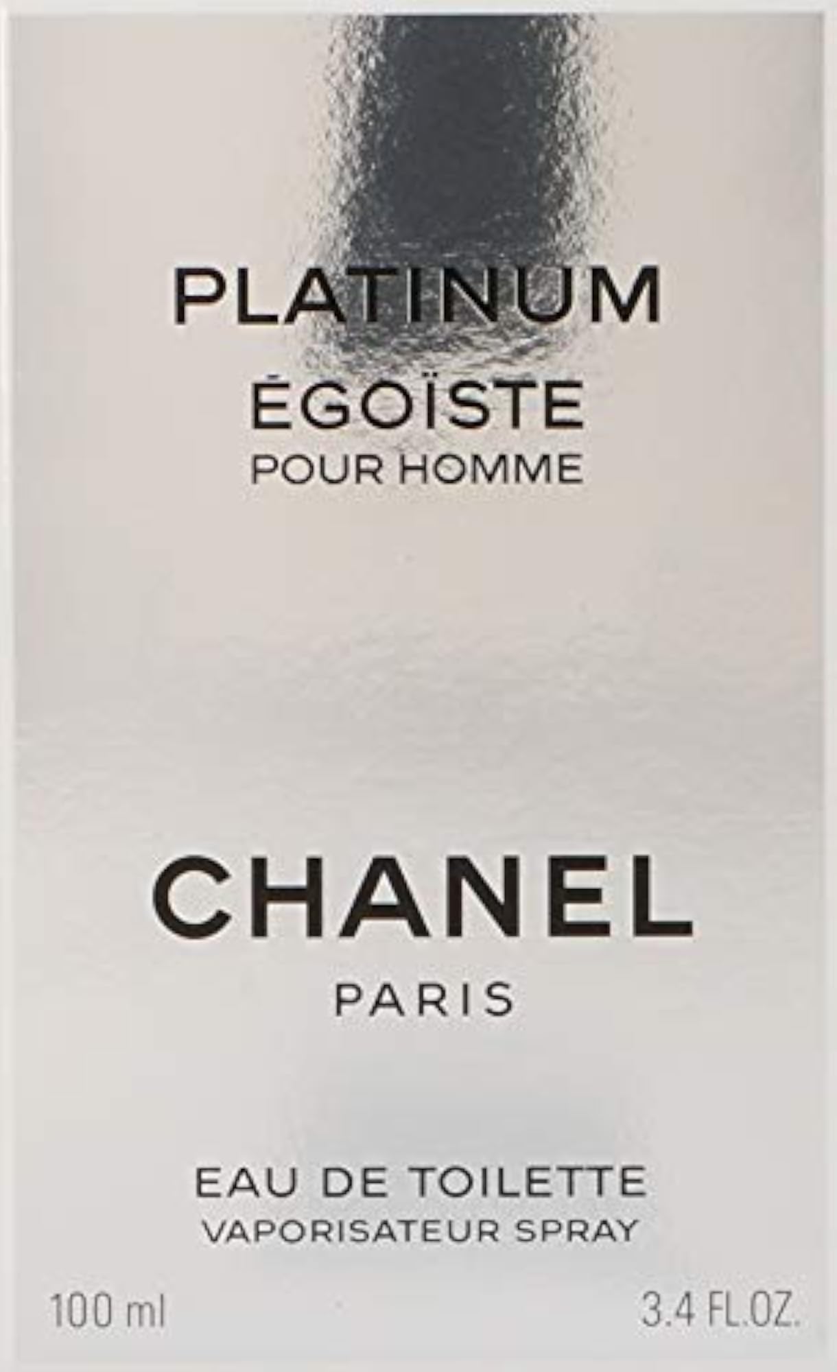 Egoiste Platinum Eau De Toilette Spray for Men, 100ml