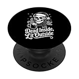 Photo Gallery dead inside illuminato fuori gotico natale bere popsockets popgrip adesivo Photo Gallery dead inside illuminato fuori gotico natale bere popsockets popgrip adesivo