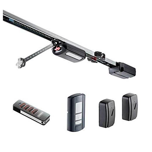 SOMMER Durable and Secure Direct Drive Garage Door Opener | Faster | Stronger | Brighter | Now with Integrated LEDs, Pre-Programmed Remote, Powerful 800N Motor, up to 8 ft. tall Doors (USS10251-00016)