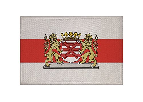 Patch Toppa Stemma Triestina Calcio 8x6cm Ricamata Termoadesiva E Da C