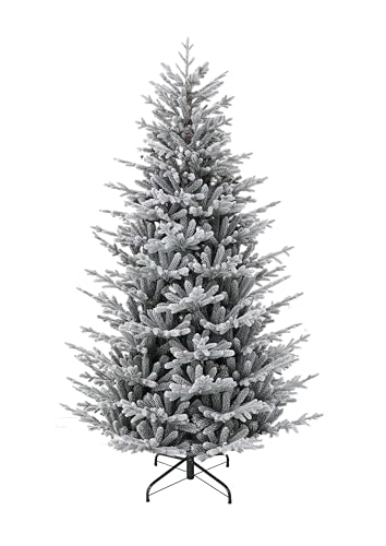 Albero Di Natale Innevato Abete in Pe/Pvc Folto 'Sestriere'...