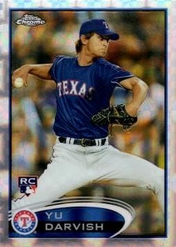 2012 Topps Chrome Xfractor #151 Yu Darvish Baseball Rookie Card